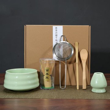 抹茶碗陶瓷日式打抹茶用套裝茶筅竹子抹茶刷百本立宋代點茶道禮盒