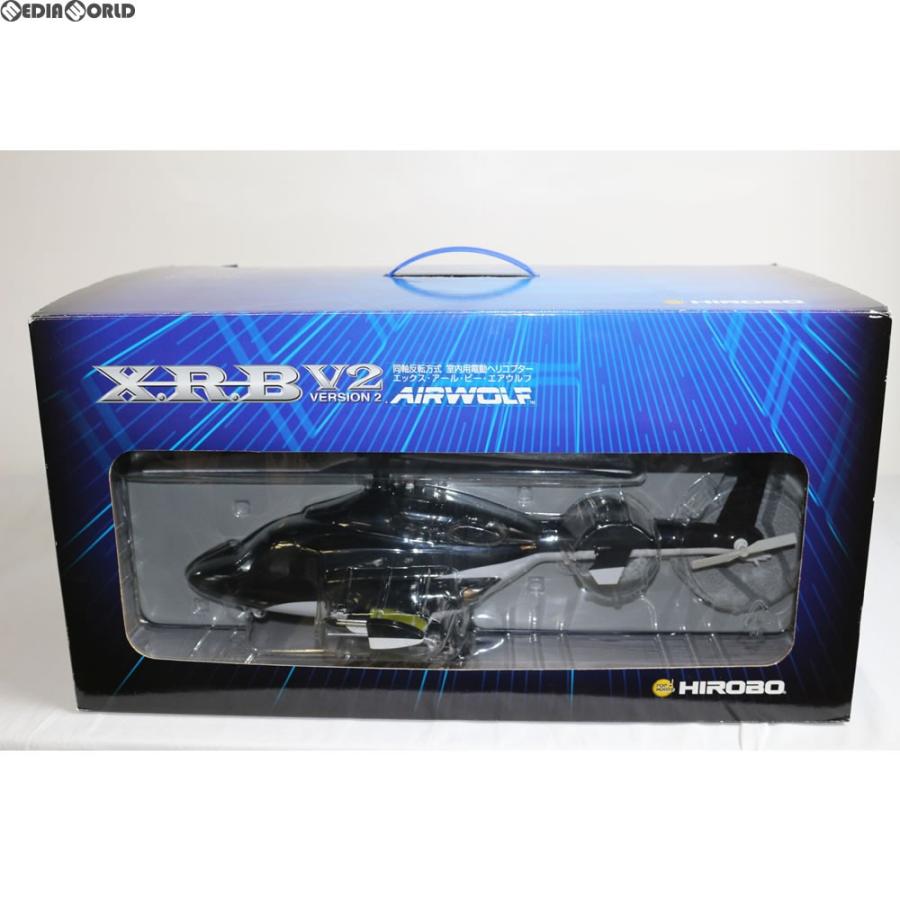 中古即納』{TOY}同軸反転方式 室内用電動ヘリコプター X.R.B-V2 エアウルフ 有線タイプ ラジコンヘリ(0301-916) ヒロボー(20051025)  | LINEショッピング