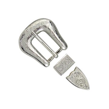 IVAN 薩默特刻花3件式帶扣 / 20mm (3/4")  7302-02