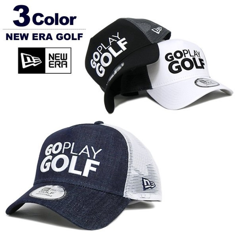 ニューエラゴルフ 帽子 キャップ メンズ 9forty トラッカーキャップ メッシュ 吸汗性 Uvカット Newera Goplaygolf 21春 夏 通販 Lineポイント最大0 5 Get Lineショッピング