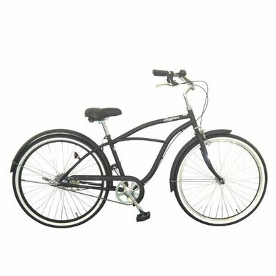 ビーチクルーザー Lupinus 24インチ マッドブラック