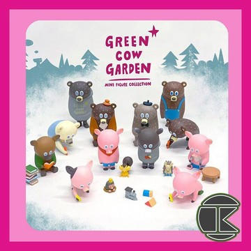 【現貨】泡泡瑪特 POP MART 小川耕平 BG BEAR BG 熊系列 盲盒 一中盒 12 入 愛蛋客