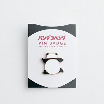 真愛日本 宮崎駿 吉卜力 熊貓家族 緊抓的小熊貓 造型徽章別針 徽章 胸章 別針徽章