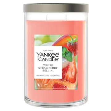 YANKee CANDLe 經典大號蠟燭  1050.58g  1件  白草莓貝里尼