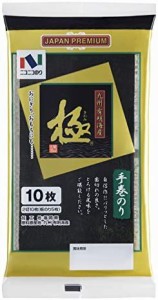 ニコニコのり 有明海産極手巻のり 10枚 ×10袋