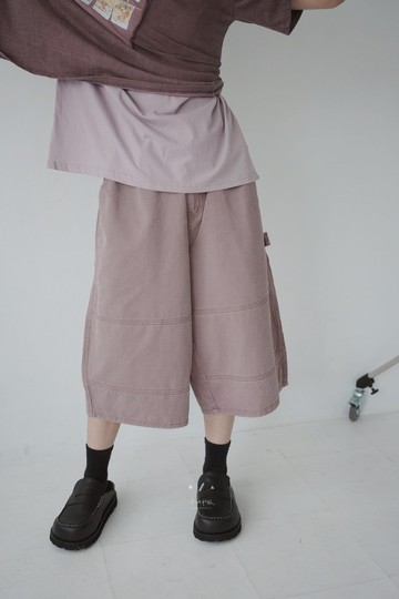 二縫線口袋七分褲