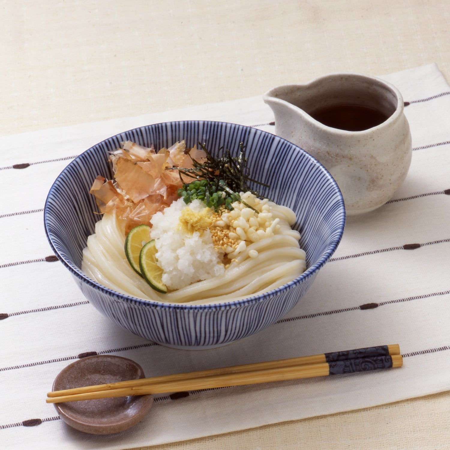 本格手打 もり家のぶっかけうどんセット