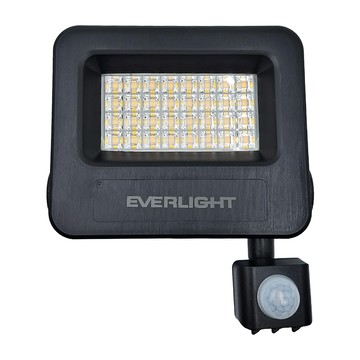 EVERLIGHT 億光 星宇LED紅外線感應投光燈 30W  黃光  1個