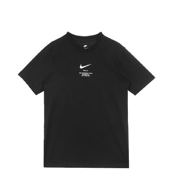 NIKE AS NSW BIG SWOOSH TEE BLACK