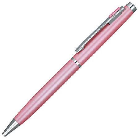 Lanier 4G Ballpoint Pen Shiny Chrome Ring ＆ Parts with Medium Tip 0.7mm Cross Style Refill (with Accents White or Black or Purple or Pink)