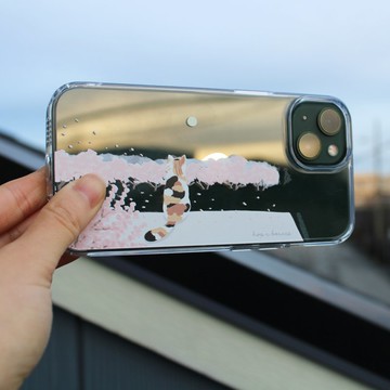 貓咪 透明防摔手機殼 (支援全系列 iPhone)