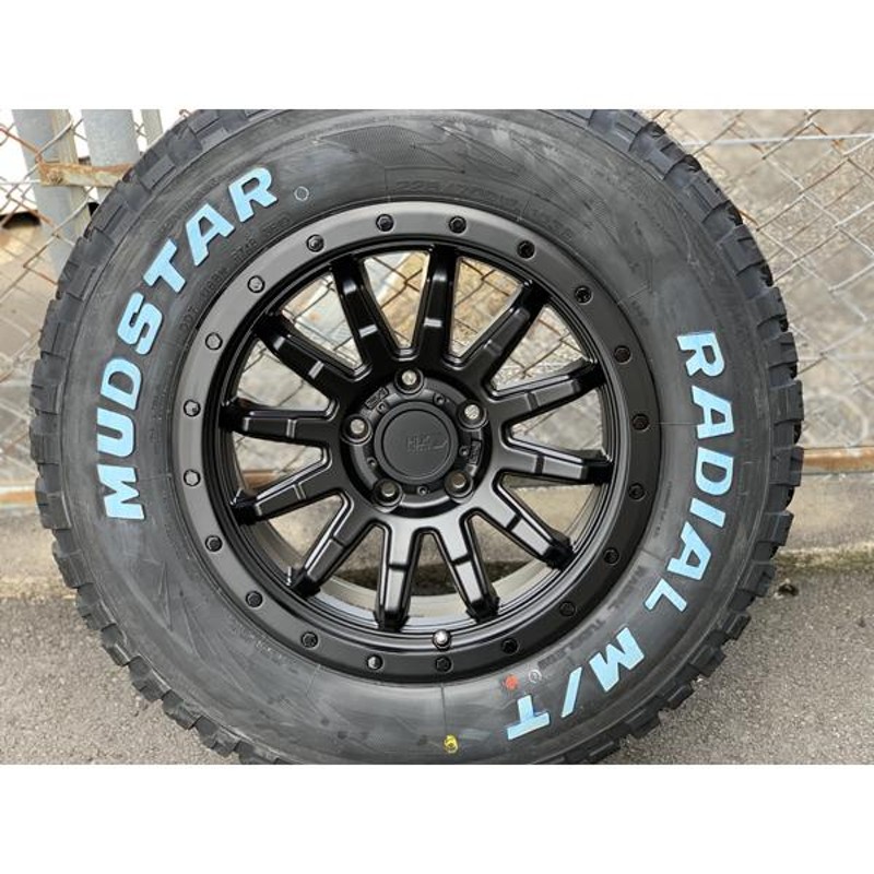 選べるタイヤサイズ 新品 16インチ タイヤホイールセット 4本 マッドスター ラジアル MT 215/70R16 225/70R16  235/70R16 ホワイトレター デリカ D5 RAV4 | LINEショッピング