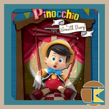 【現貨】迪士尼 皮諾丘成長日記 TOPTOY  小木偶 盲盒 盒玩 收藏 娛樂 一中盒6入｜愛蛋客