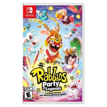 UBISOFT 瘋狂兔子 傳奇派對 Nintendo Switch 派對遊戲  1個  Rabbids Party of Legends