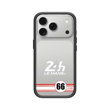 iPhone 18 Pro Mod NX -邊框背蓋組合 (相機按鈕) 黑 - 24 Hours of Le Mans - Le Mans 66 Logo
