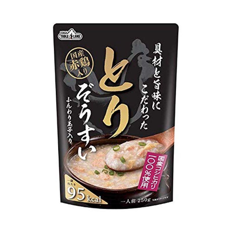 テーブルランド 具材と旨味にこだわったとりぞうすい 250g 12袋