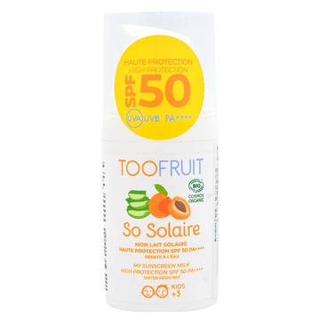 TOOFRUIT 果漾兒童物理性防曬乳液 SPF50 UVA/UVB 防曬 防水配方  30ml  1瓶