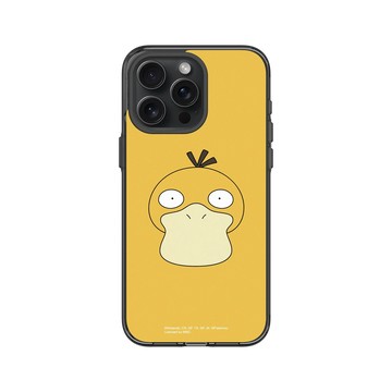 iPhone 15 Pro Max Clear 酷墨灰 - 寶可夢 Pokemon - 大臉系列-可達鴨