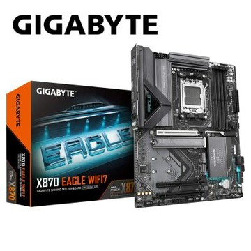 技嘉 X870 EAGLE WIFI7 主機板+AMD R9 9900X3D【12核/24緒】
