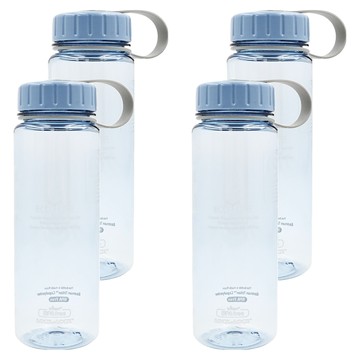 LocknLock 樂扣樂扣 環保超薄水壺  藍色  500ml  4個