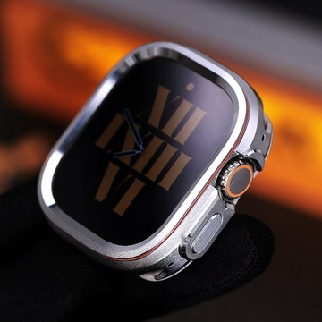 AppleWatch Ultra 高品質星環合金錶殼 49mm 金屬保護殼 蘋果錶殼 保護殼 手錶殼 手錶防摔殼 保護殼