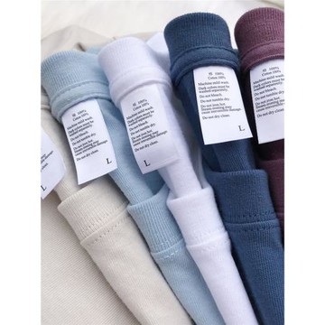 210g 高端純棉t恤男重磅美式復古純色短袖女歐美精梳棉純白情侶裝