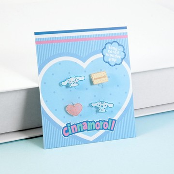 Cinnamoroll 系列-大耳狗造型耳環組-餅乾款