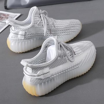 椰子女鞋春季2025新款輕便運動鞋女跑步減震高中學生軟底超輕初中