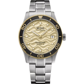 MIDO 美度 官方授權 OCEAN STAR 39 潛水機械錶 送禮-39mm M0269072102100