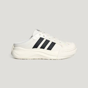 Adidas 愛迪達 Maxxcourt Mule LA4473 男女 穆勒鞋 大頭懶人鞋 白黑 柔軟 穿搭