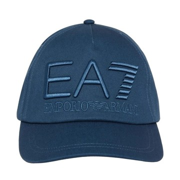 EA7 BLUE CASUAL BASEBALL HAT 藍色中性配件