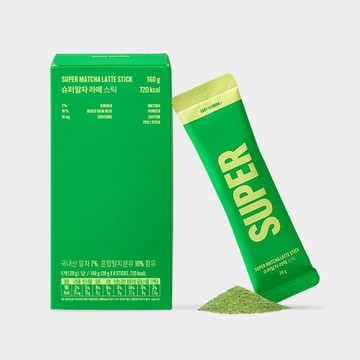 SUPER MATCHA Latte Stick 8 Sticks