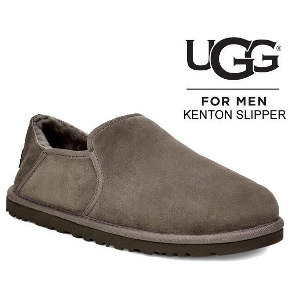 アグ ケントン 3010 UGG MENS KENTON SLIPPER CHARCOAL 3010 メンズ ...