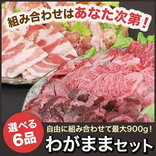 焼肉 セット 国産 国産牛 バーベキュー 肉 黒毛和牛 カルビ bbq 選べる6品 600g 〜 900g