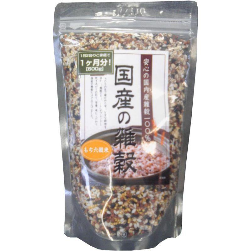 穀だより 国産の雑穀もち六穀米 600g