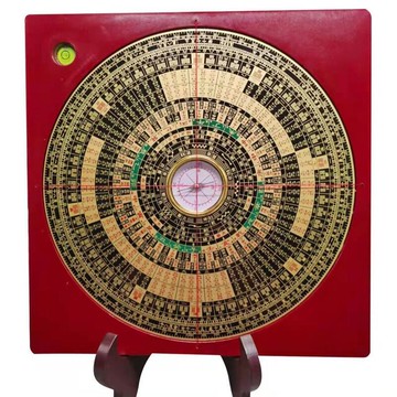 純銅羅盤高準度 8寸三元三合綜合盤風水指南針羅盤正宗