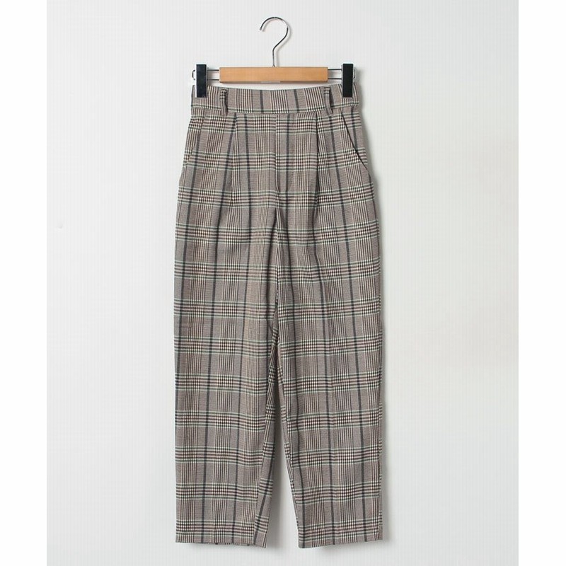 Nice Claup Outlet ナイスクラップ アウトレット Natural Couture 美シルエットテーパードパンツxsサイズ レディース 柄1 通販 Lineポイント最大get Lineショッピング