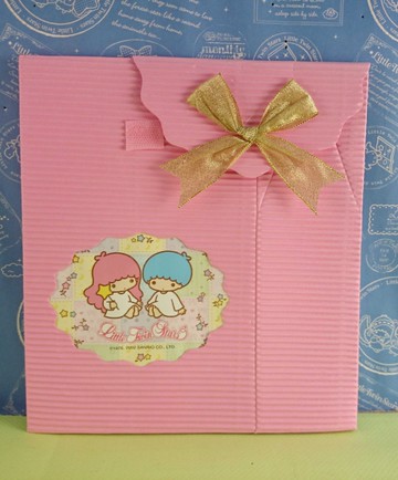 【震撼精品百貨】Little Twin Stars KiKi&LaLa 雙子星小天使~禮物包裝紙_粉