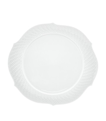 Meissen Porcelain Waves Relief Cake Platter