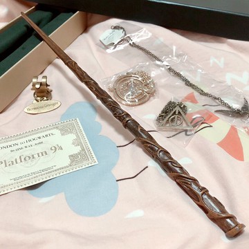 哈利波特 魔杖金屬芯赫敏鄧布利多cos裝備電影周邊道具魔法杖魔棒
