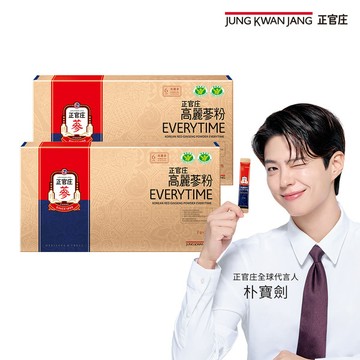 【6年根高麗蔘-調節免疫力】高麗蔘粉EVERYTIME 30入x 2盒(效期:2028/12)