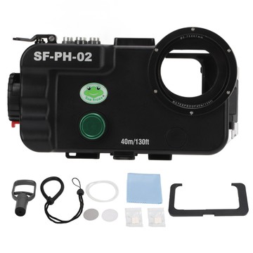 SF‐PH‐02 防水手機殼潛水袋 40m 水下保護殼適用於 IPhone 12 Pro Mcen2 Beauty Ma