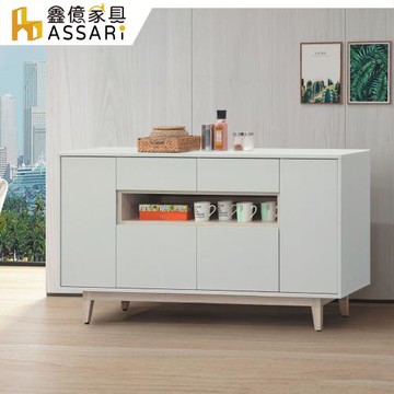 【ASSARI】紀梵希5尺餐櫃(寬152x深40x高79cm)