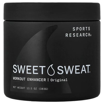 Sports Research, Sweet Sweat®，鍛鍊強化劑，原味，13.5 盎司（383 克）
