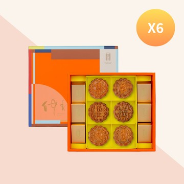 【花好月圓月餅款6盒組】廣式月餅6入x柚子酥｜舊振南