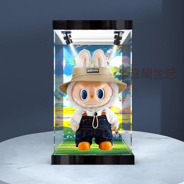 泡泡瑪特展示盒 labubu 展示盒 手辦展示盒 盲盒展示盒 公仔展示盒 公仔收納盒 適用POPMART泡泡瑪特 lab