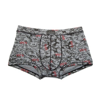 ﹝ 3A-Alliance ﹞義式塗鴨四角褲/麻花色