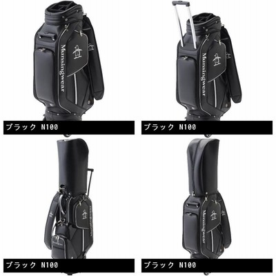 マンシングウェア Munsingwear キャスター付きキャディバッグ