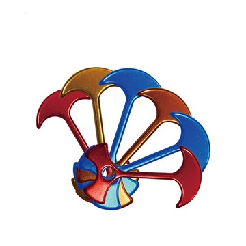 OutdoorBase 魚骨棧板掛勾-(隨機6入)  露營 棧板掛勾