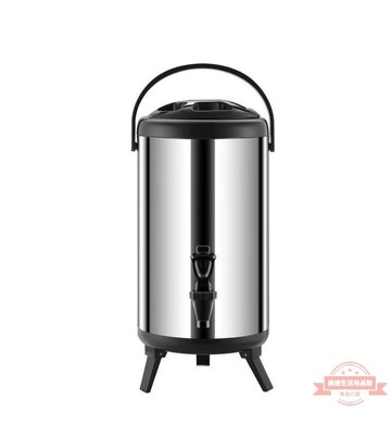 奶茶保溫桶不銹鋼豆漿商用大容量10升雙層保冷保熱開水12L奶茶店